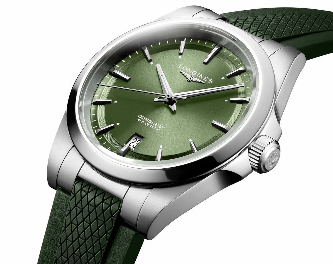 Longines Conquest Conquest Green Dial 41 mm Automatic Watch For Men - 5