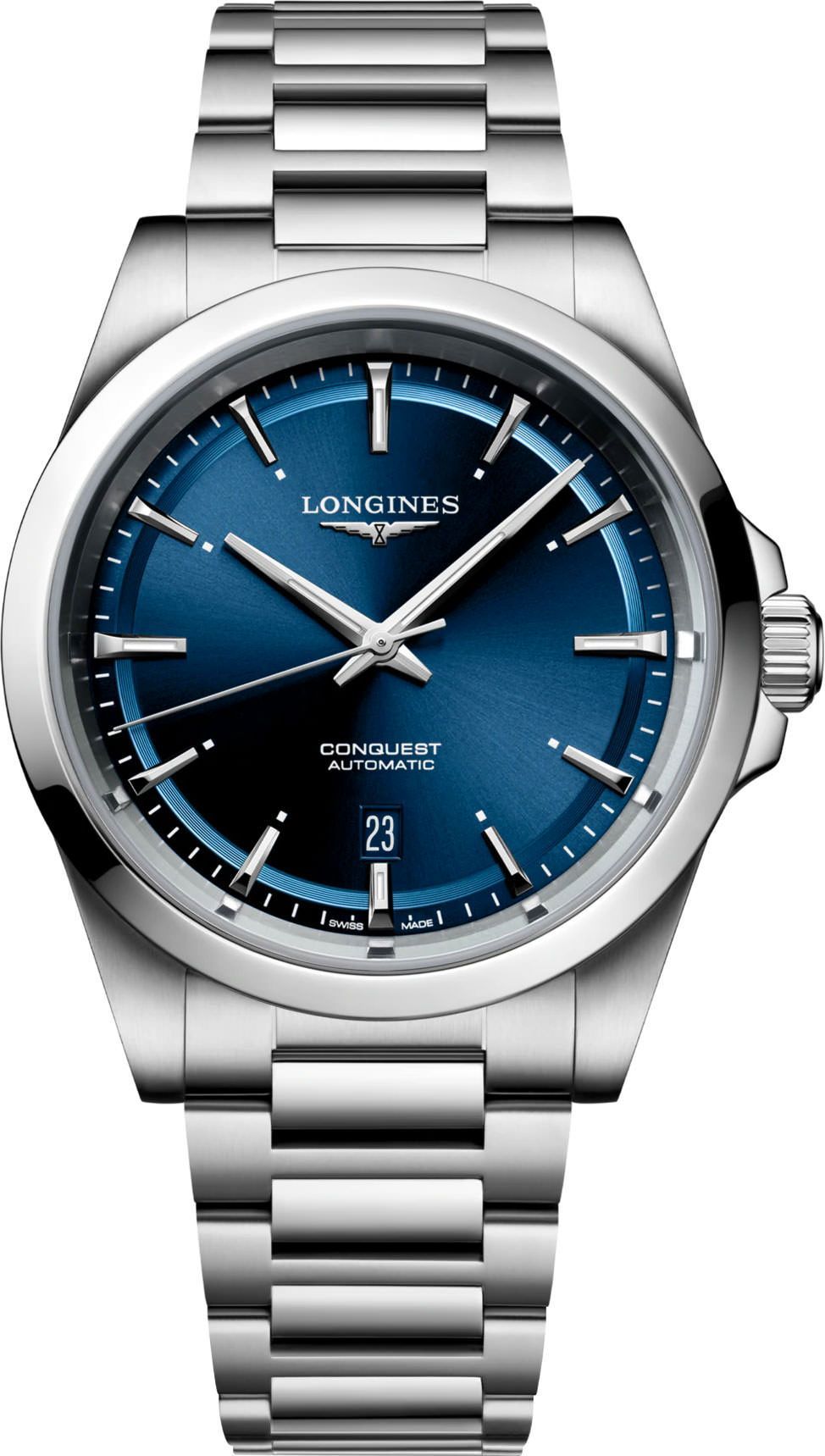 Longines Conquest  Blue Dial 41 mm Automatic Watch For Men - 1
