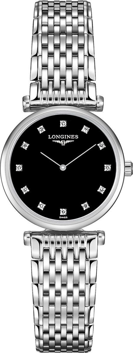 Longines  24 mm Watch in Black Dial For Women - 1