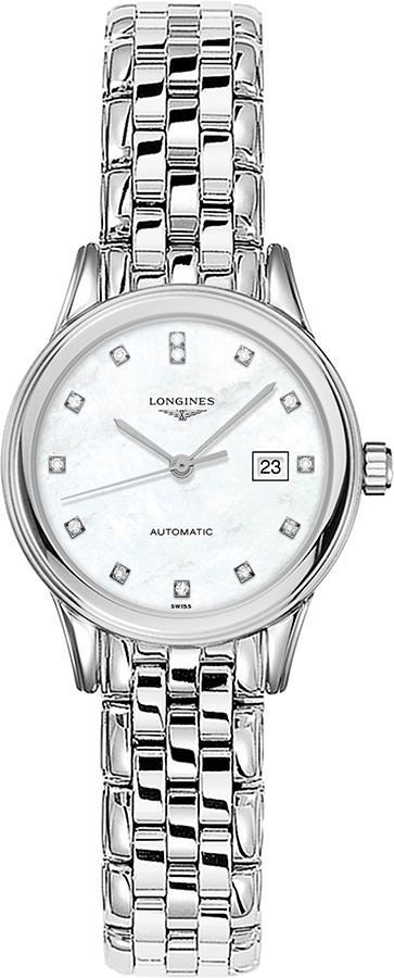 Longines Elegance  MOP Dial 30 mm Automatic Watch For Women - 1