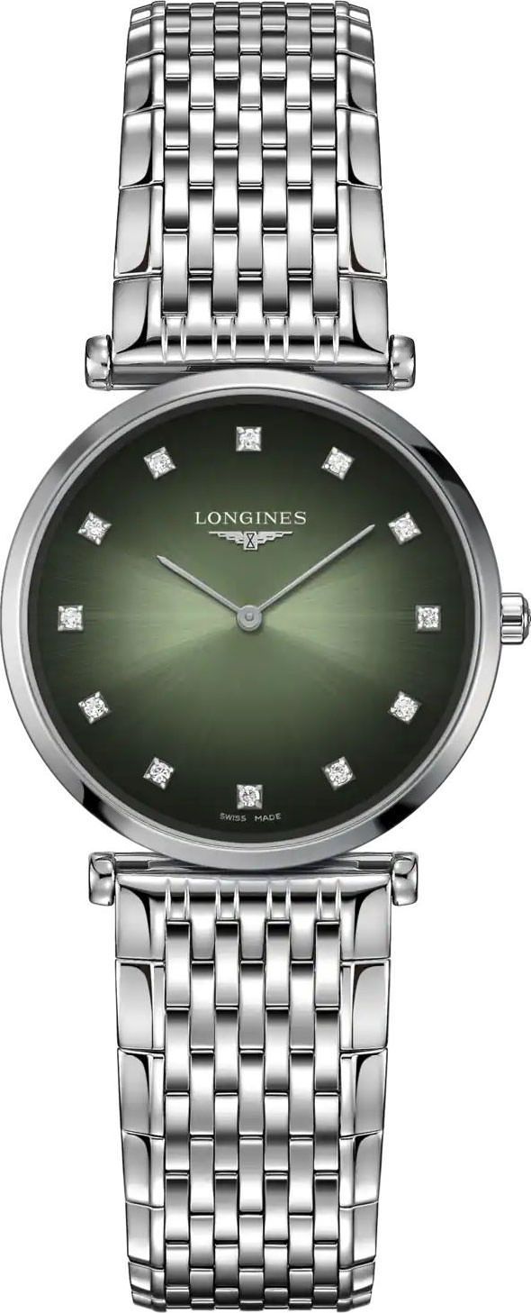 Longines La Grande Classique De Longines  Green Dial 29 mm Quartz Watch For Women - 1