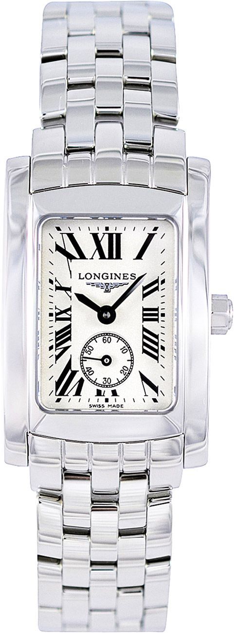 Longines Elegance  Silver Dial 25 mm Quartz Watch For Women - 1