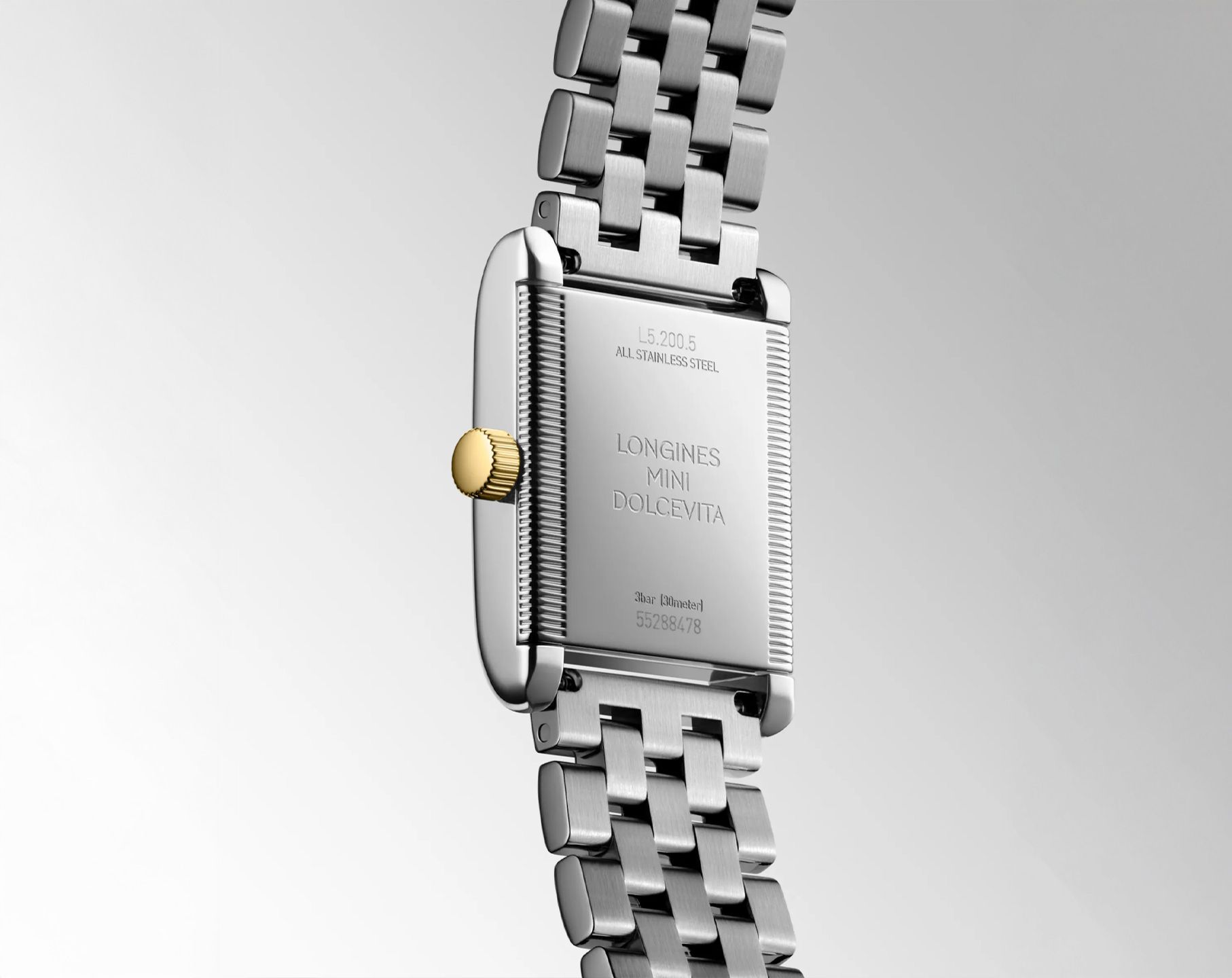 Longines Elegance Longines Mini Dolcevita Silver Dial 21.50 mm Quartz Watch For Women - 2