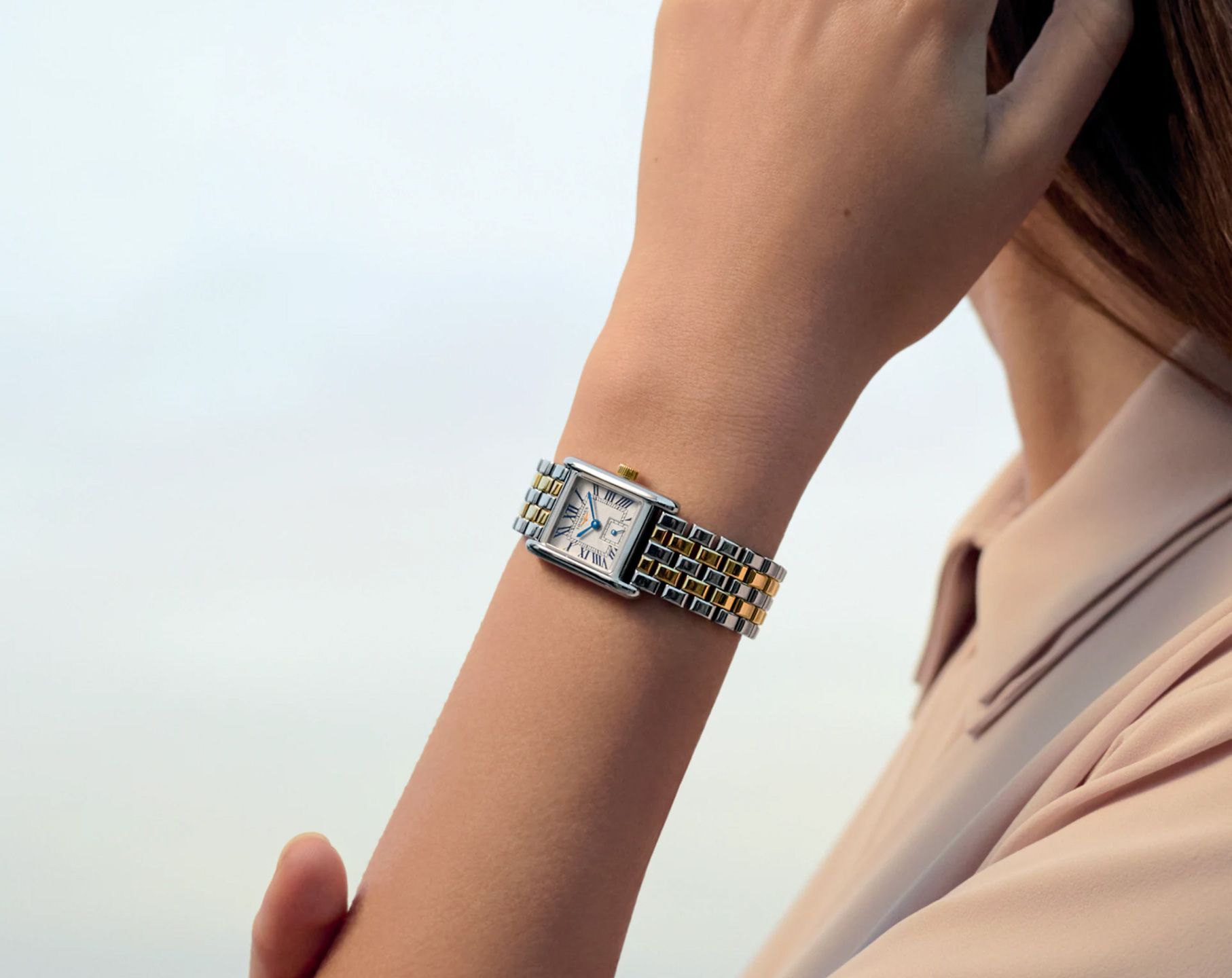 Longines Elegance Longines Mini Dolcevita Silver Dial 21.50 mm Quartz Watch For Women - 3