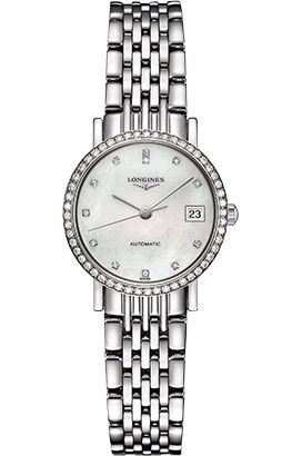 Longines Elegant  MOP Dial 26 mm Automatic Watch For Women - 1