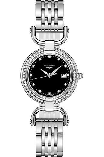 Longines Equestrian Collection Etrier 30 mm Watch in Black Dial