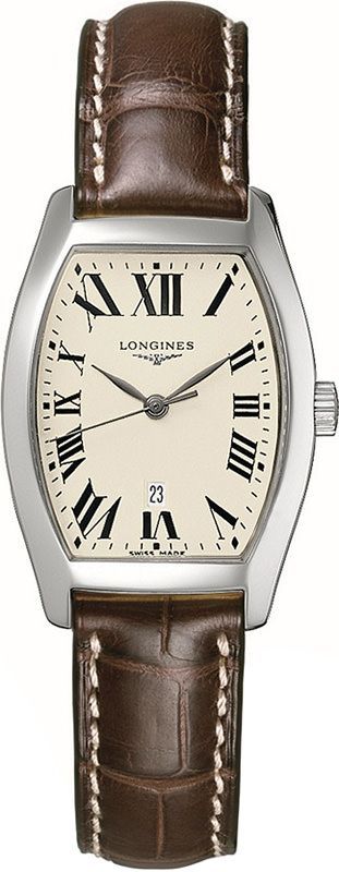 Longines  26x30 mm Watch in White Dial For Women - 1
