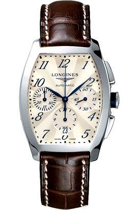 Longines Evidenza 35 mm Watch in Silver Dial