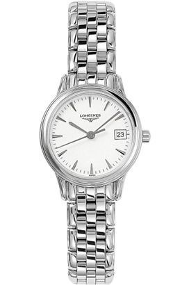 Longines  25 mm Watch in White Dial For Women - 1
