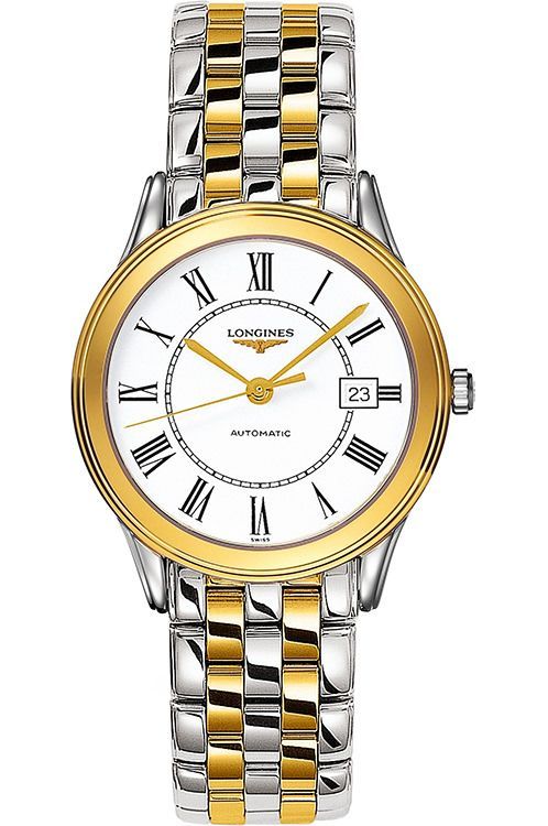 Longines Flagship  White Dial 35 mm Automatic Watch For Men - 1