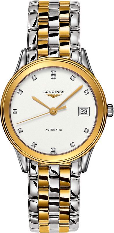 Longines Flagship  White Dial 36 mm Automatic Watch For Men - 1