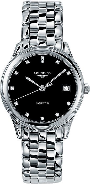 Longines Flagship  Black Dial 35.60 mm Automatic Watch For Men - 1