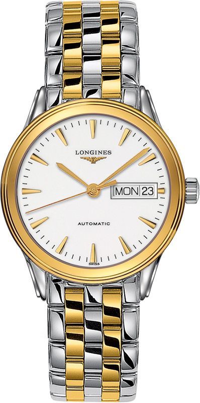 Longines Flagship  White Dial 35 mm Automatic Watch For Men - 1
