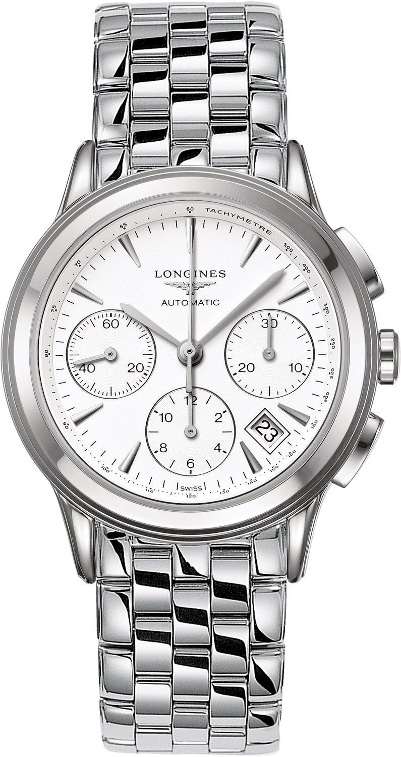 Longines Elegance  White Dial 39 mm Automatic Watch For Men - 1