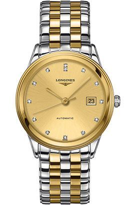 Longines Flagship  Champagne Dial 38 mm Automatic Watch For Men - 1