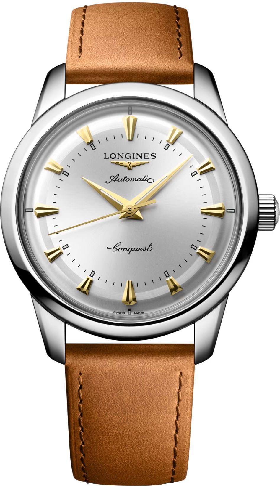 Longines Heritage Classic  Silver Dial 40 mm Automatic Watch For Men - 1