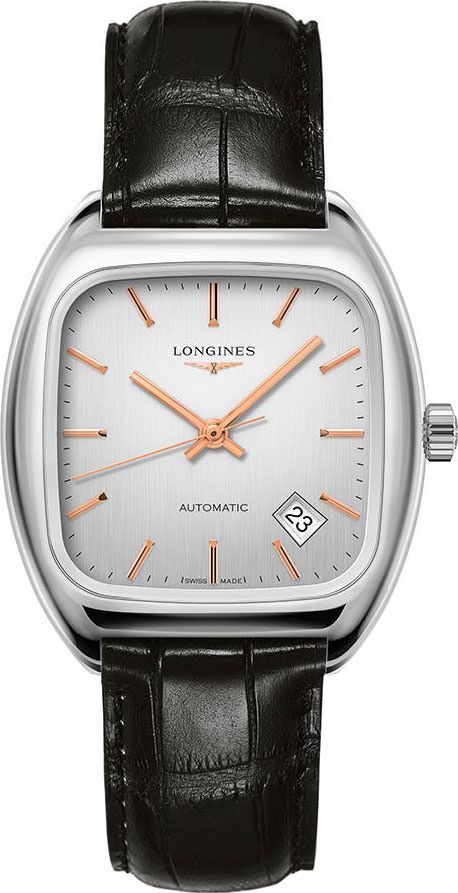 Longines Heritage  Silver Dial 36 mm Automatic Watch For Women - 1