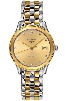 Longines Heritage  Champagne Dial 36 mm Automatic Watch For Men - 1