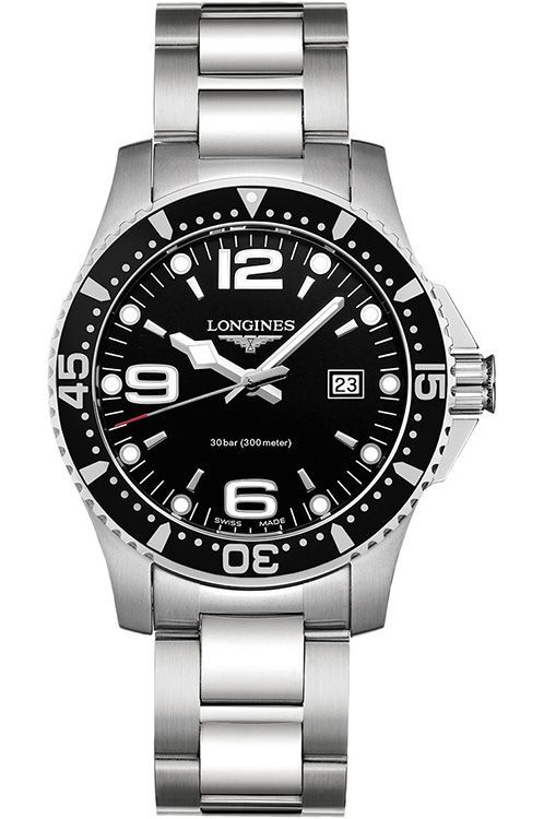 Longines Sport 39 mm Watch in Black Dial