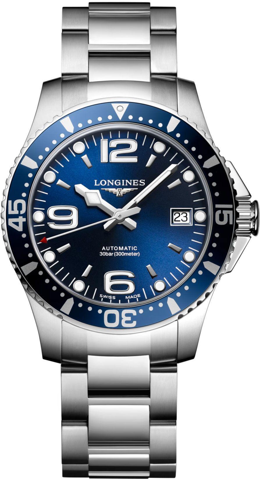 Longines Conquest HydroConquest Blue Dial 39 mm Automatic Watch For Men - 1