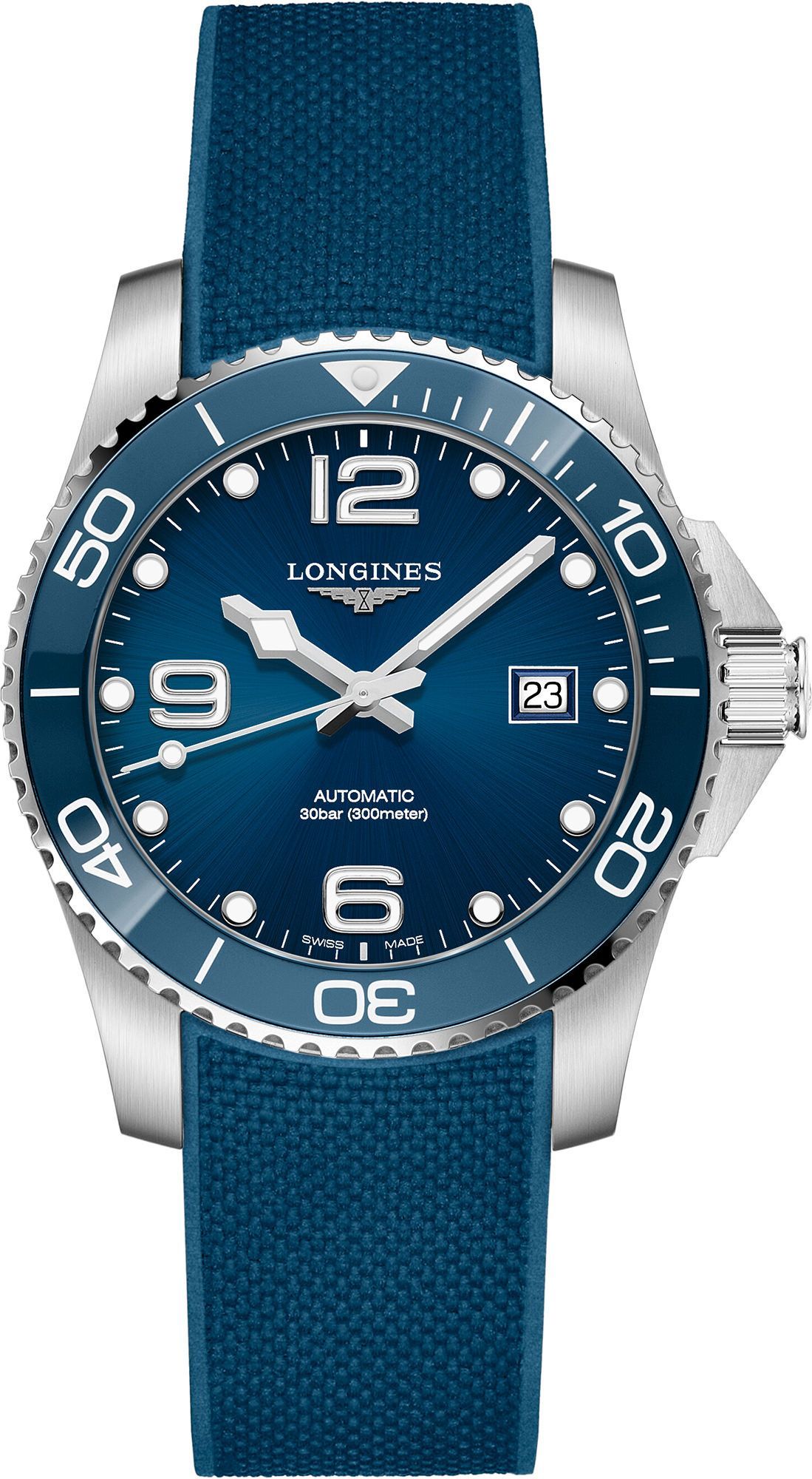 Longines HydroConquest  Blue Dial 41 mm Quartz Watch For Men - 1