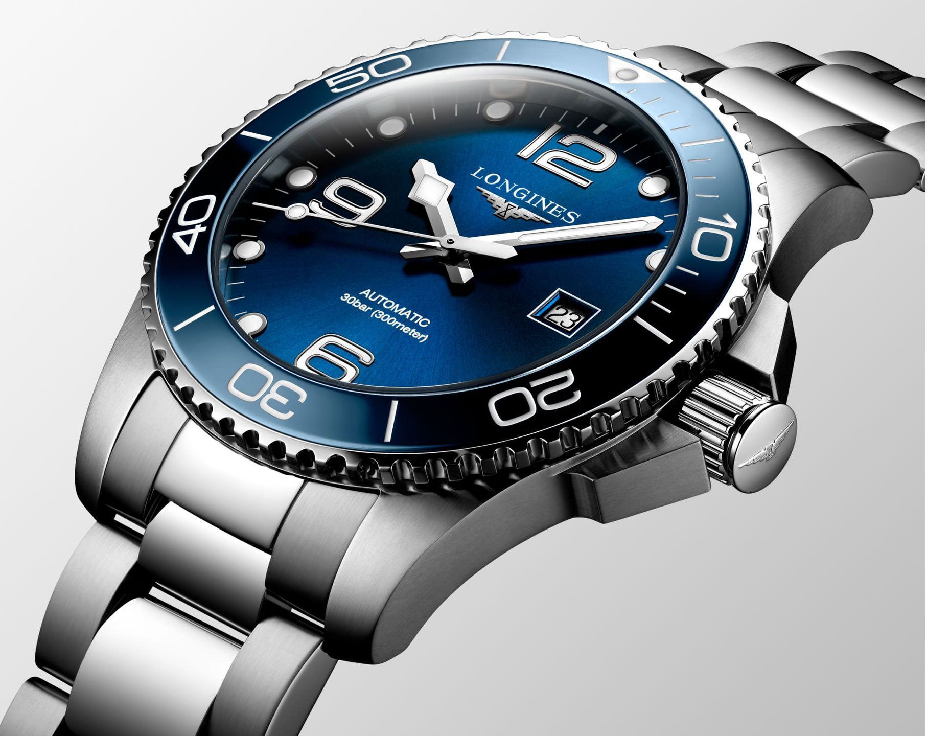 Longines HydroConquest 43 mm Watch in Blue Dial