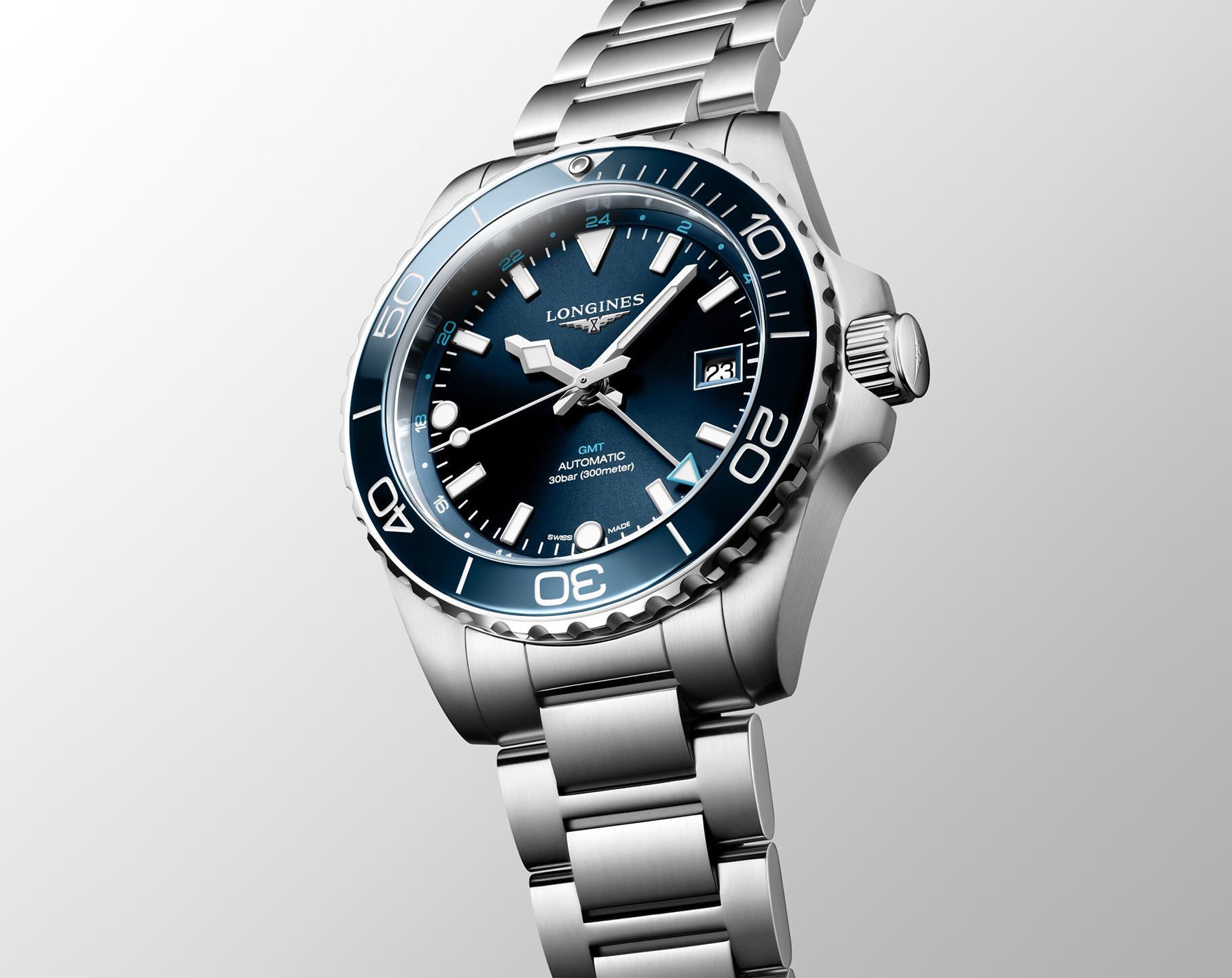 Longines HydroConquest 41 mm Watch in Blue Dial