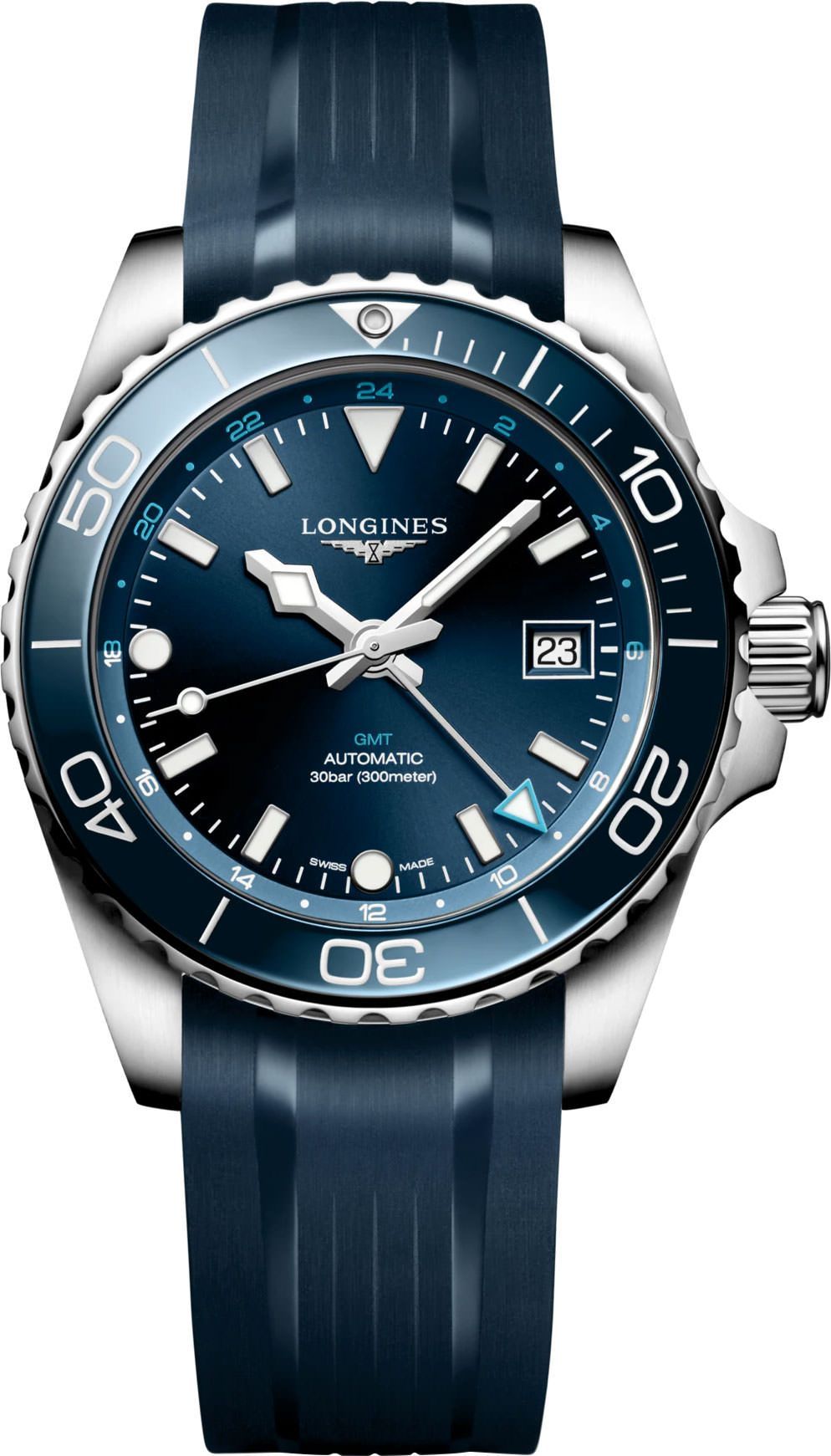 Longines Conquest HydroConquest Blue Dial 41 mm Automatic Watch For Men - 1