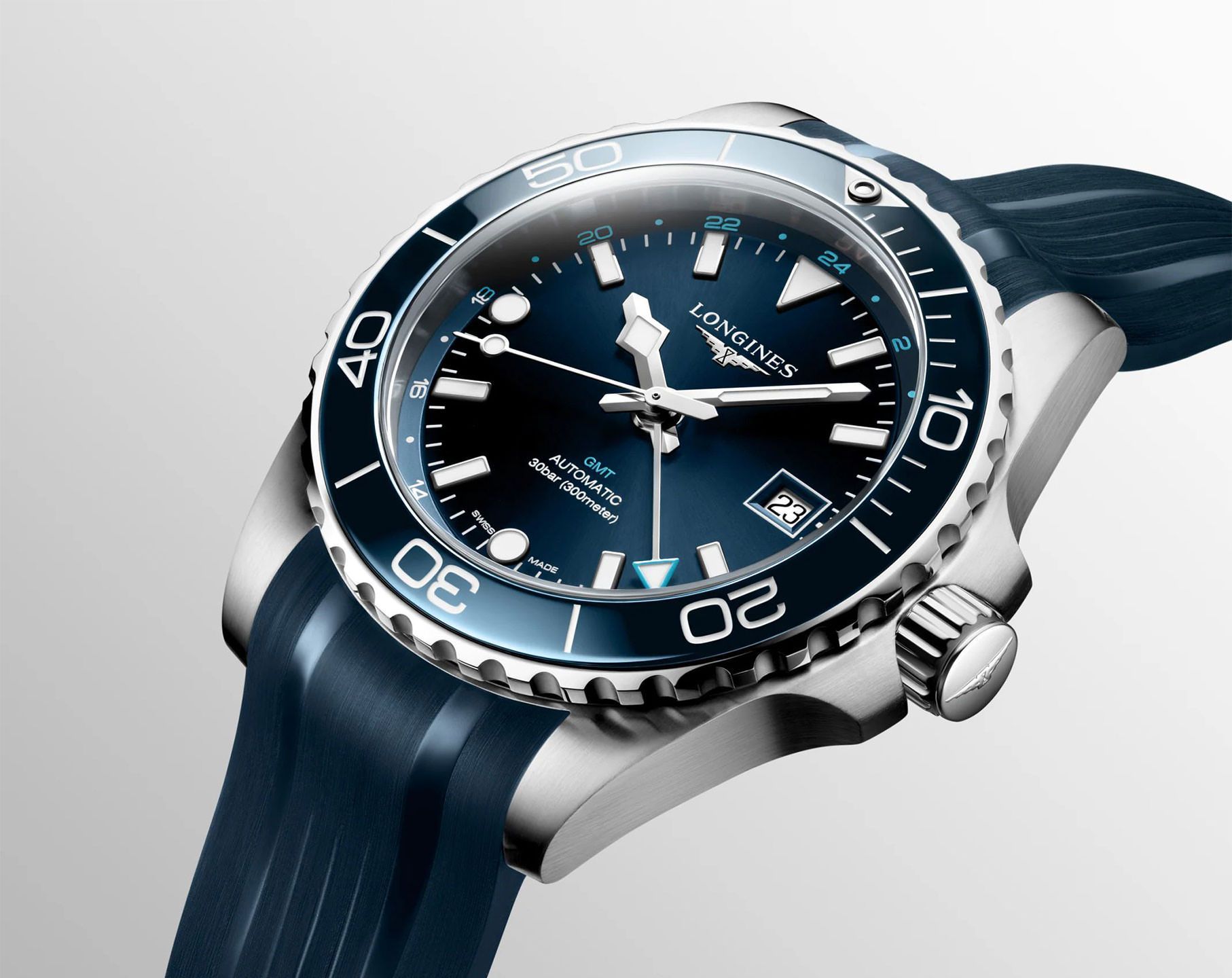 Longines Conquest HydroConquest Blue Dial 41 mm Automatic Watch For Men - 7