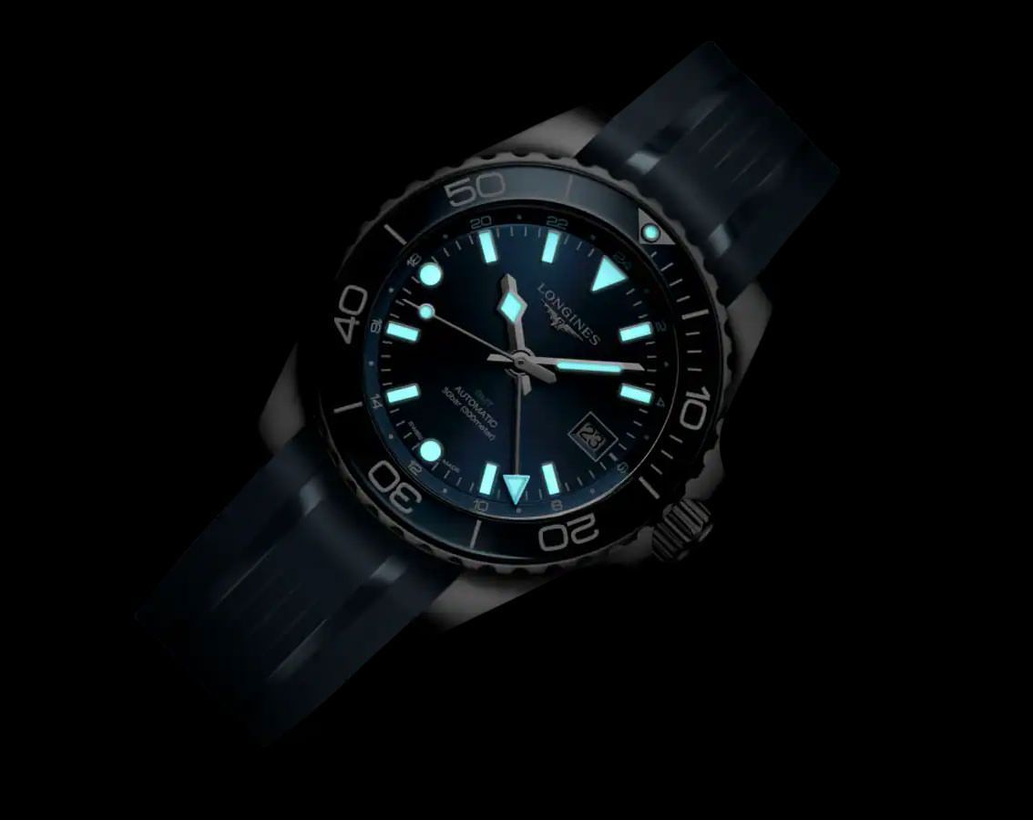 Longines Conquest HydroConquest Blue Dial 41 mm Automatic Watch For Men - 9