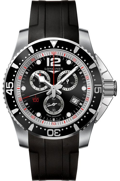 Longines Sport 47.5 mm Watch in Black Dial