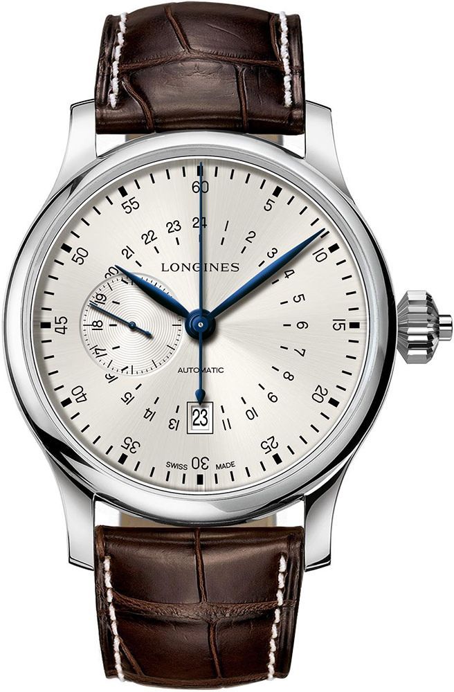 Longines Heritage  Silver Dial 47.50 mm Automatic Watch For Men - 1