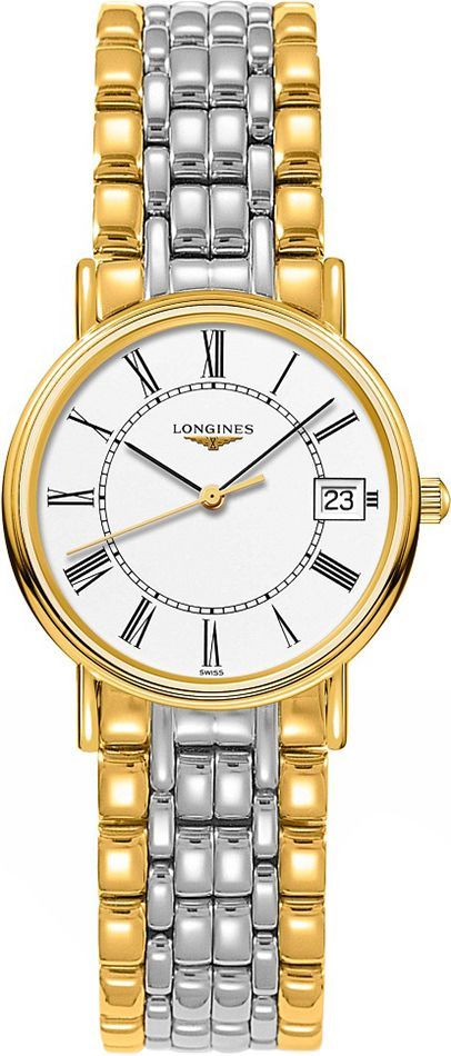 Longines Elegance  White Dial 30 mm Quartz Watch For Women - 1