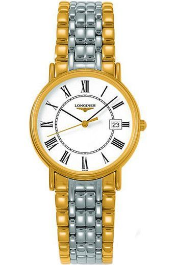 Longines  33 mm Watch in White Dial For Men - 1