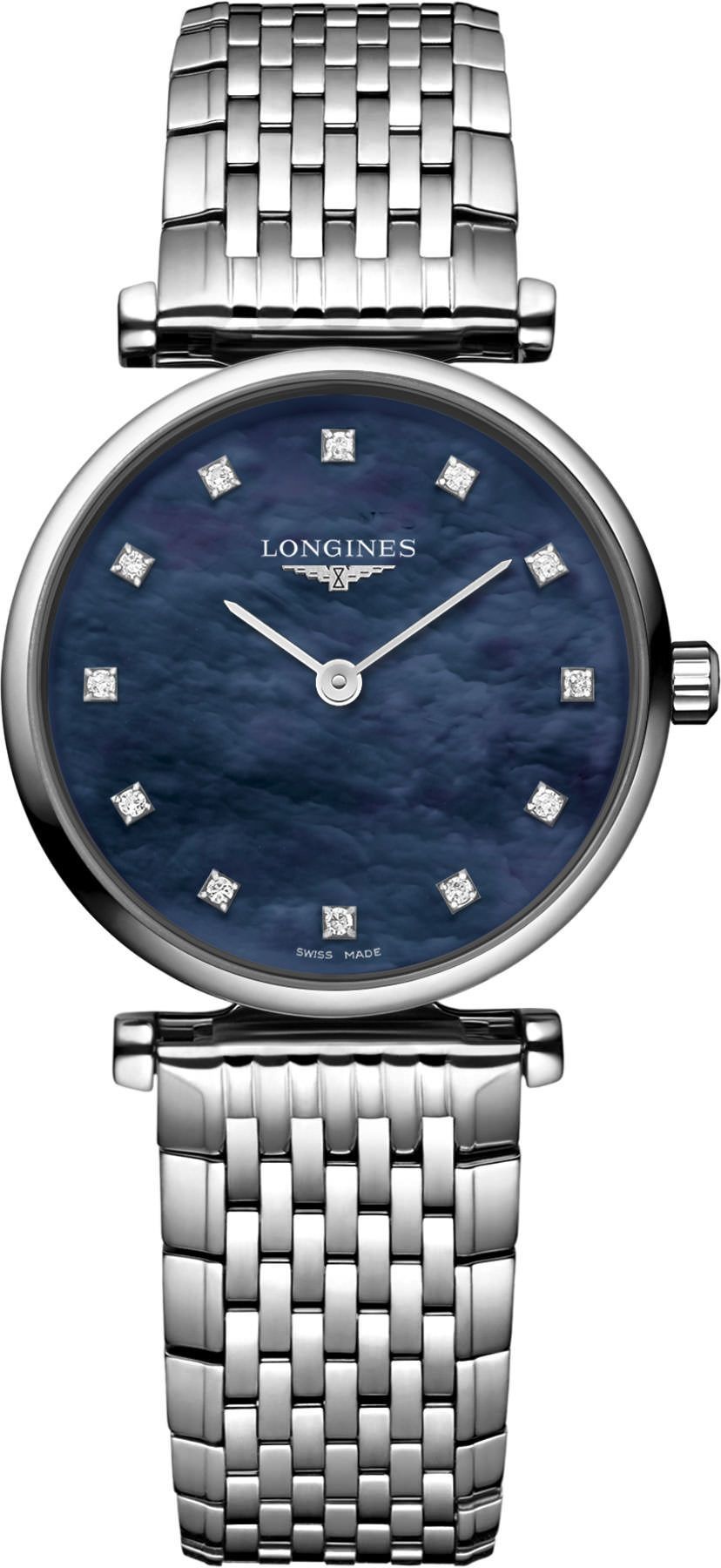 Longines La Grande Classique De Longines  Blue MOP Dial 24 mm Quartz Watch For Women - 1