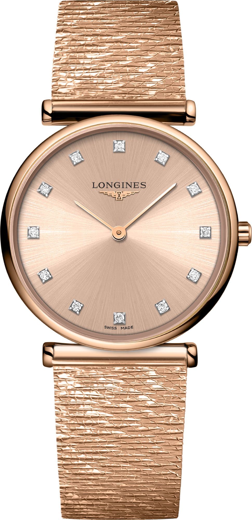 Longines La Grande Classique De Longines  Pink Dial 29 mm Quartz Watch For Women - 1