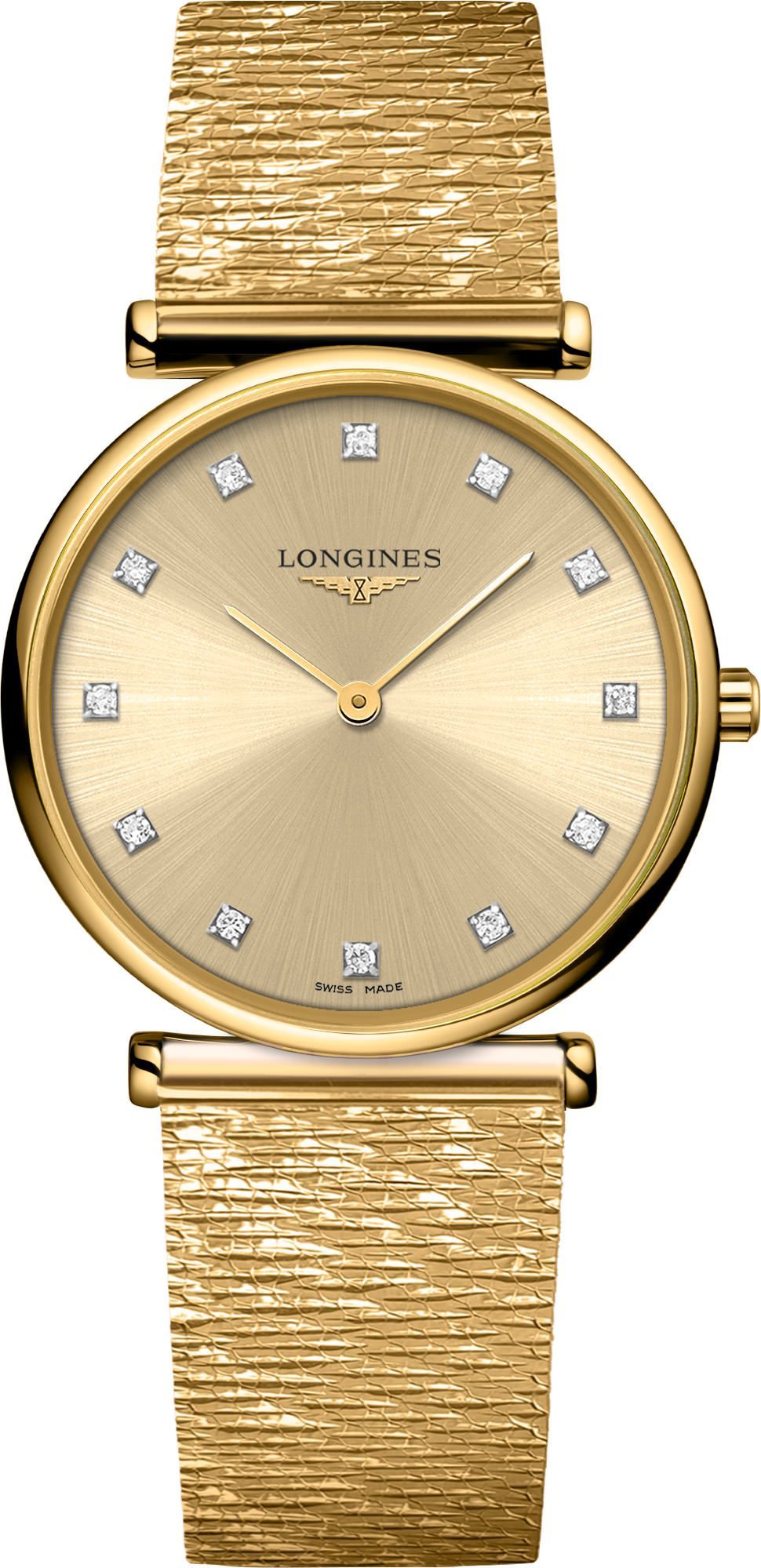 Longines La Grande Classique De Longines  Yellow Dial 29 mm Quartz Watch For Women - 1