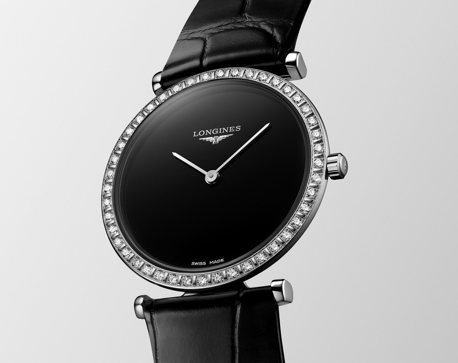 Longines La Grande Classique De Longines  Black Dial 29 mm Quartz Watch For Women - 2