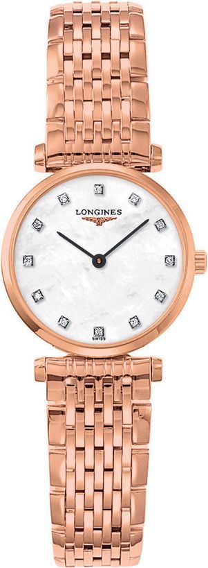 Longines Elegance  MOP Dial 24 mm Quartz Watch For Women - 1