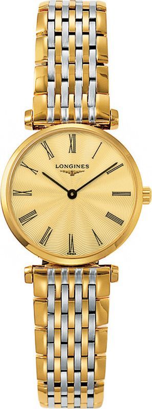 Longines  24 mm Watch in Champagne Dial For Women - 1