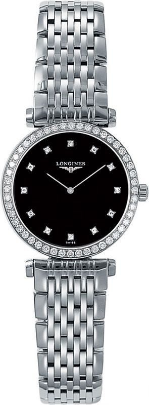 Longines  24 mm Watch in Black Dial For Women - 1