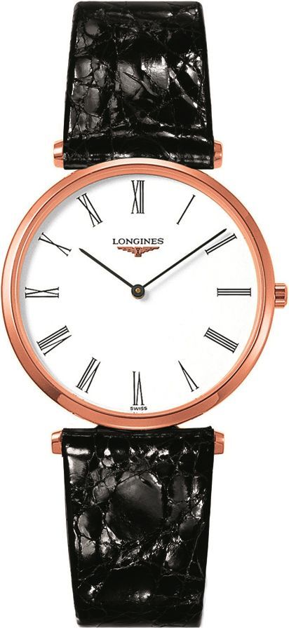 Longines Elegance  White Dial 33 mm Quartz Watch For Men - 1