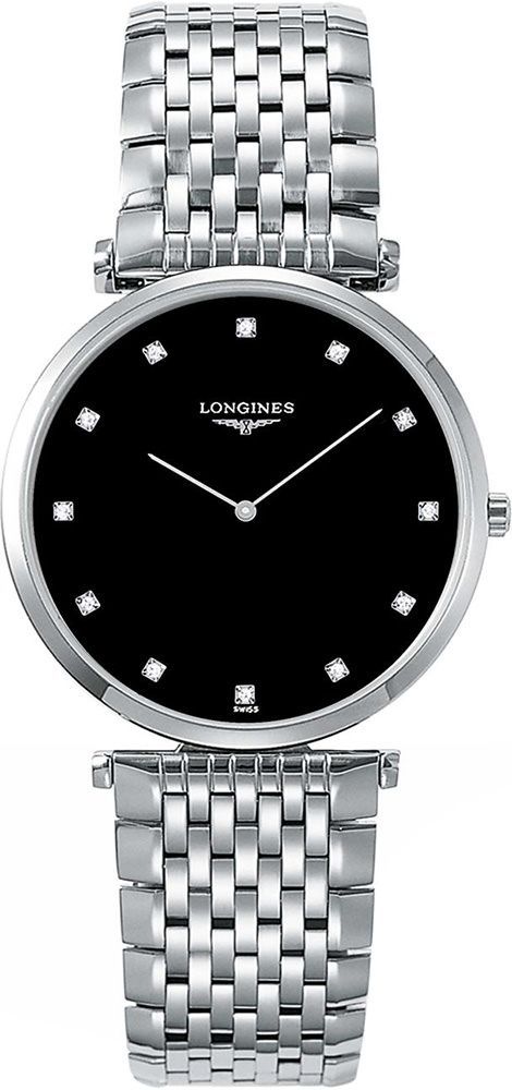 Longines La Grande Classique  Black Dial 36 mm Quartz Watch For Men - 1