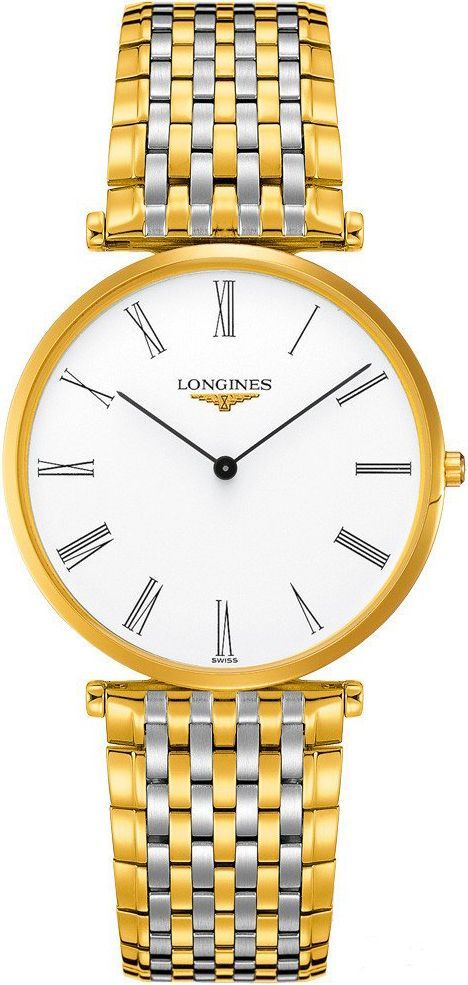 Longines Elegance La Grande Classique de Longines White Dial 37 mm Quartz Watch For Men - 1
