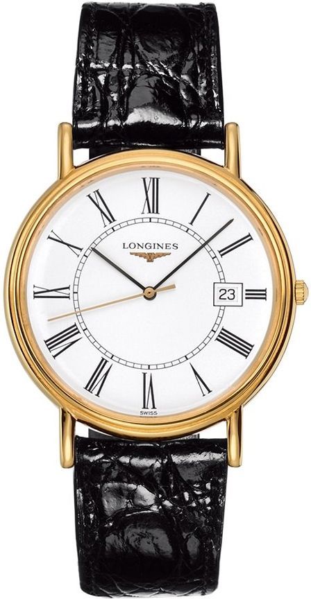Longines Elegance  White Dial 38.5 mm Quartz Watch For Men - 1