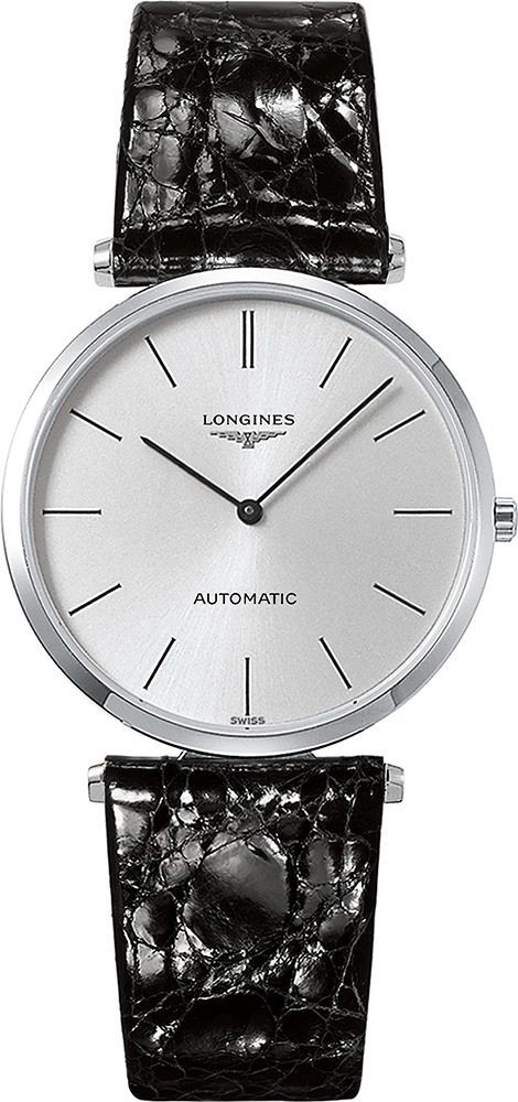 Longines  36 mm Watch in Silver Dial For Women - 1