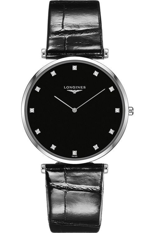 Longines La Grande Classique 35 mm Watch in Black Dial