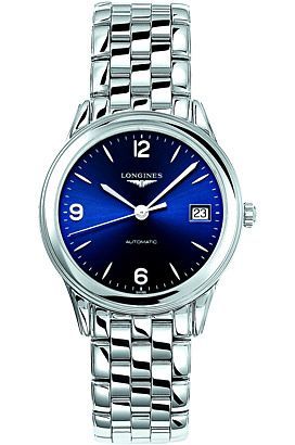 Longines Flagship  Blue Dial 35 mm Automatic Watch For Men - 1