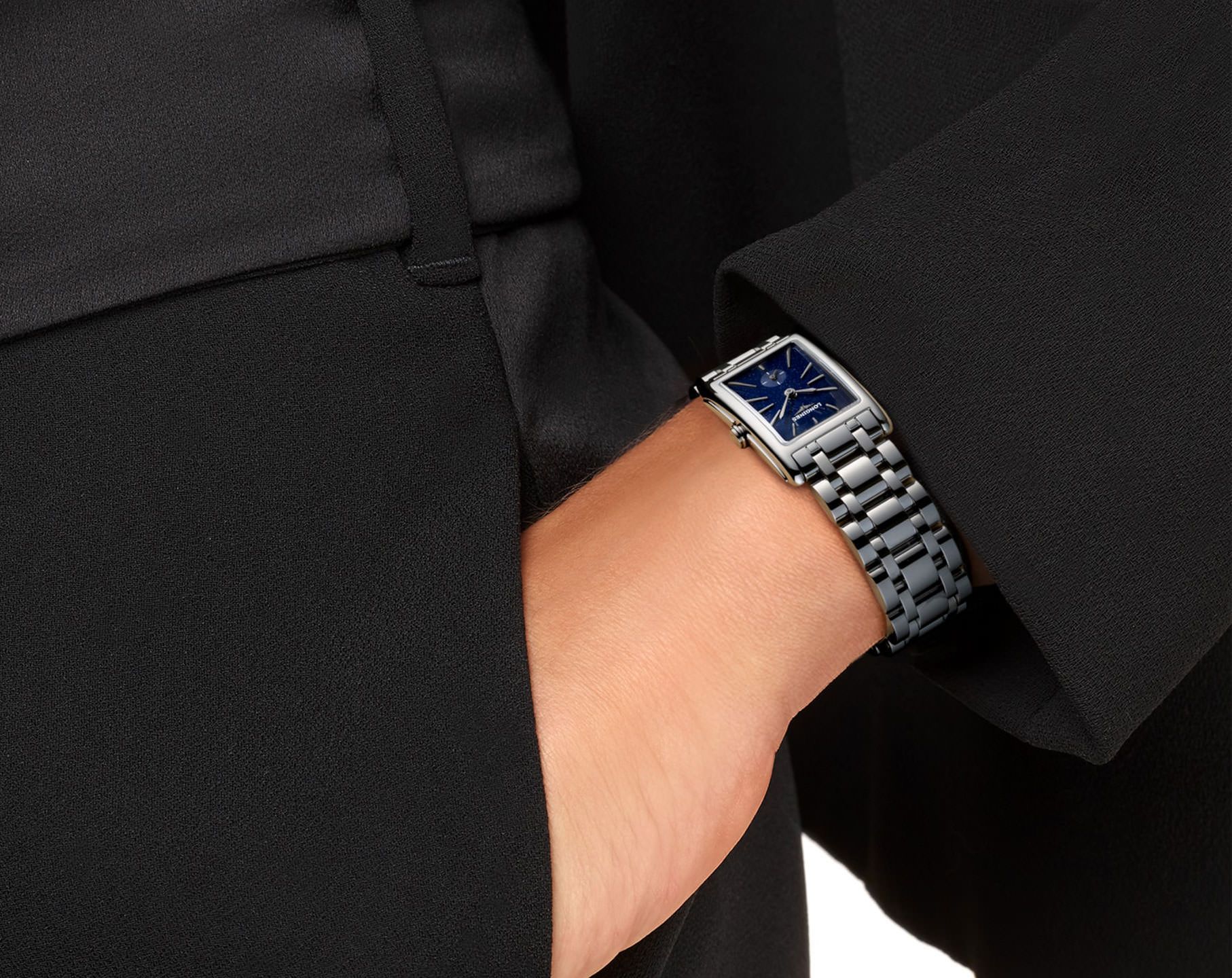 Longines Elegance Longines DolceVita Blue Dial 23.30 mm Quartz Watch For Women - 3