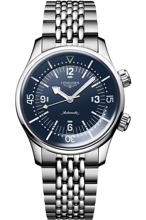 Longines Longines Legend Diver 39 mm Watch in Blue Dial